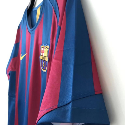 Retro 05/06 Barcelona Home League Version Soccer Jersey