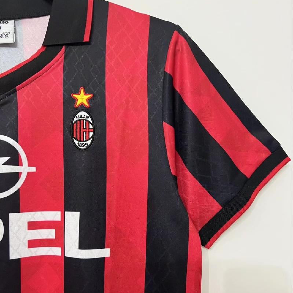 Retro 95/96AC Milan Home Soccer Jersey