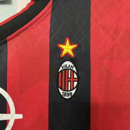 Retro 95/96AC Milan Home Soccer Jersey