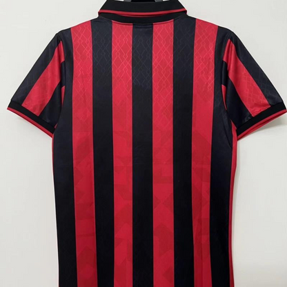 Retro 95/96AC Milan Home Soccer Jersey