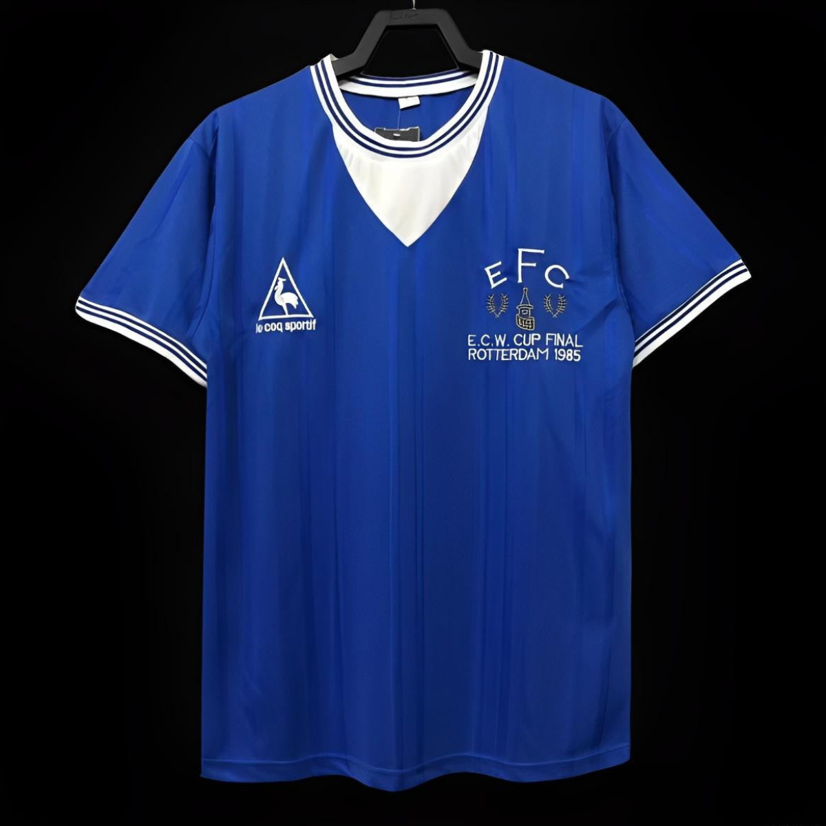 Retro 85/86 Everton Home Soccer Jersey