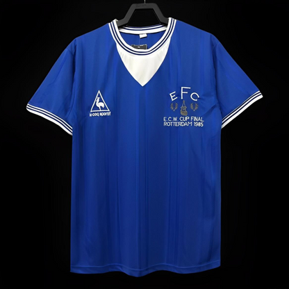 Retro 85/86 Everton Home Soccer Jersey