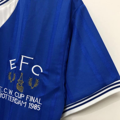 Retro 85/86 Everton Home Soccer Jersey