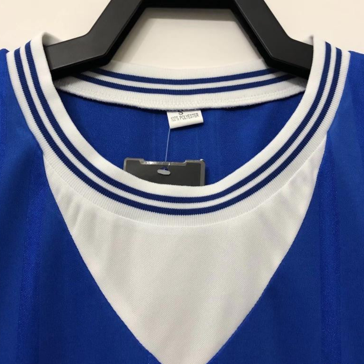 Retro 85/86 Everton Home Soccer Jersey