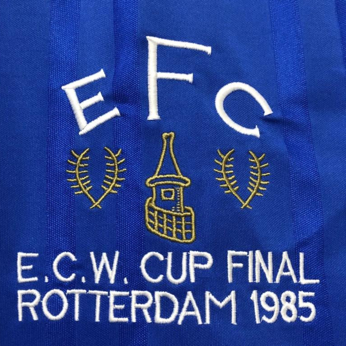 Retro 85/86 Everton Home Soccer Jersey
