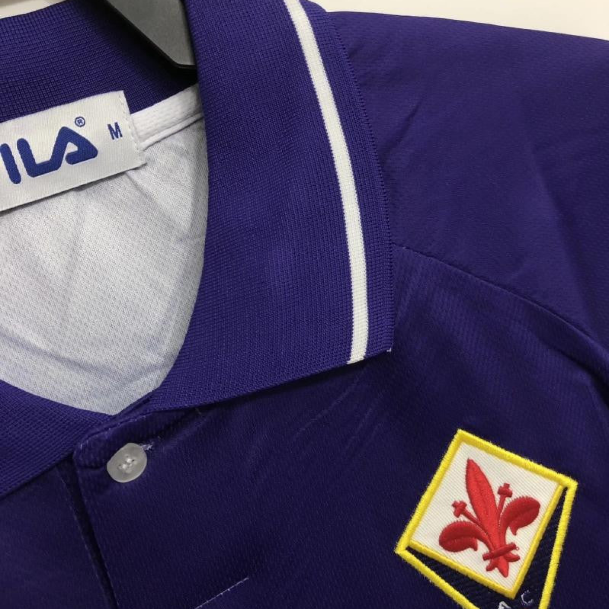 Retro 99/00 Fiorentina Home Soccer Jersey