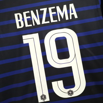 Retro 2020 France Benzema Jersey
