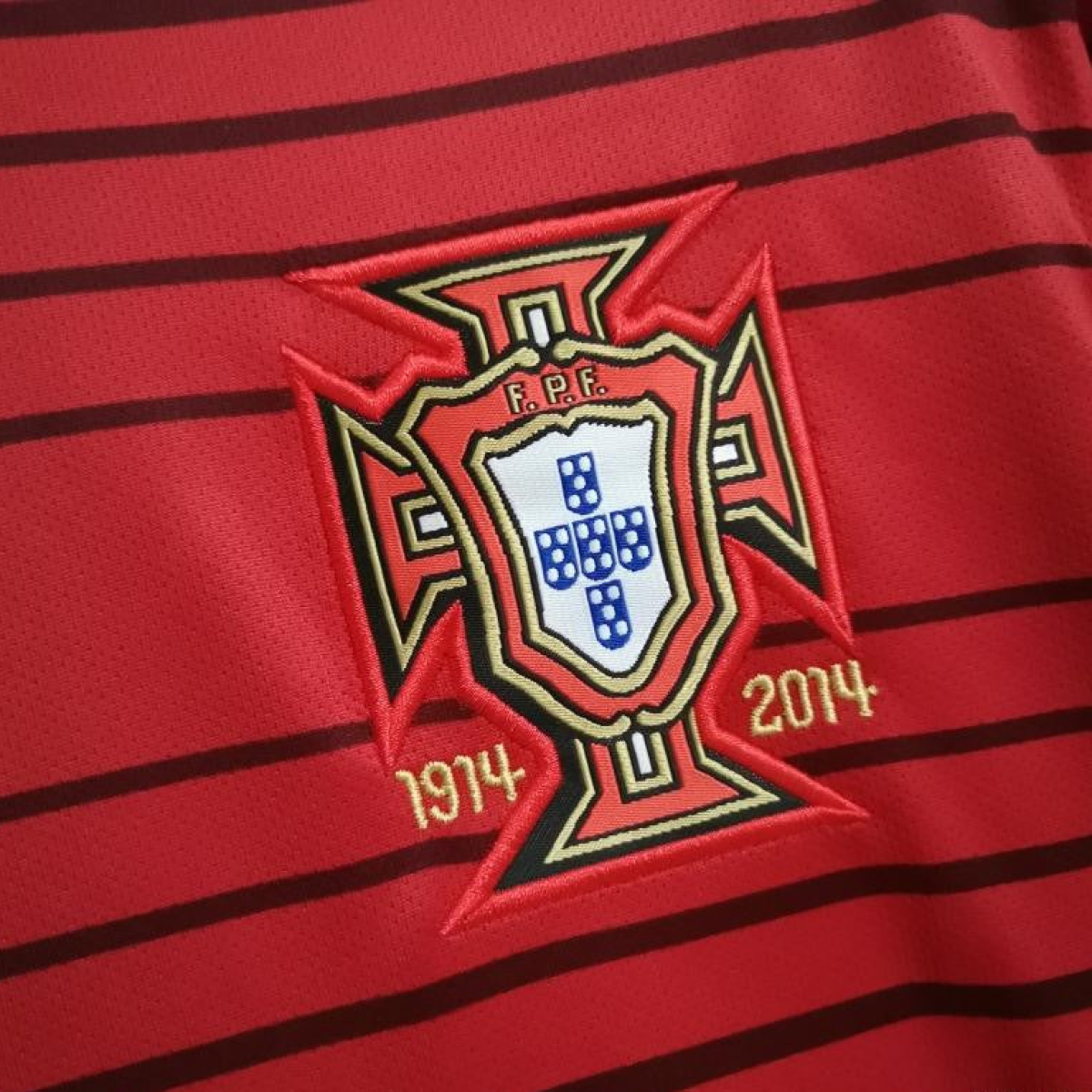 Retro 2014 Portugal Home Soccer Jersey