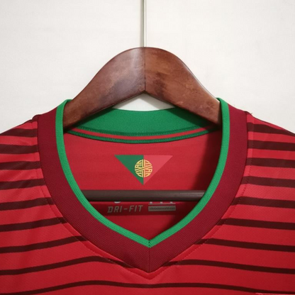 Retro 2014 Portugal Home Soccer Jersey