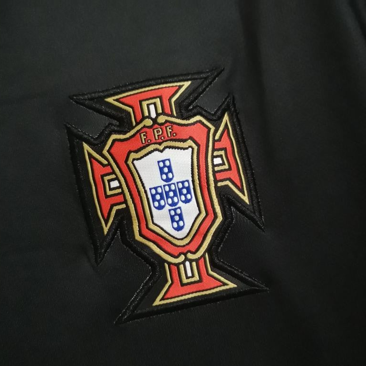 Retro 2015 Portugal Away Black Soccer Jersey