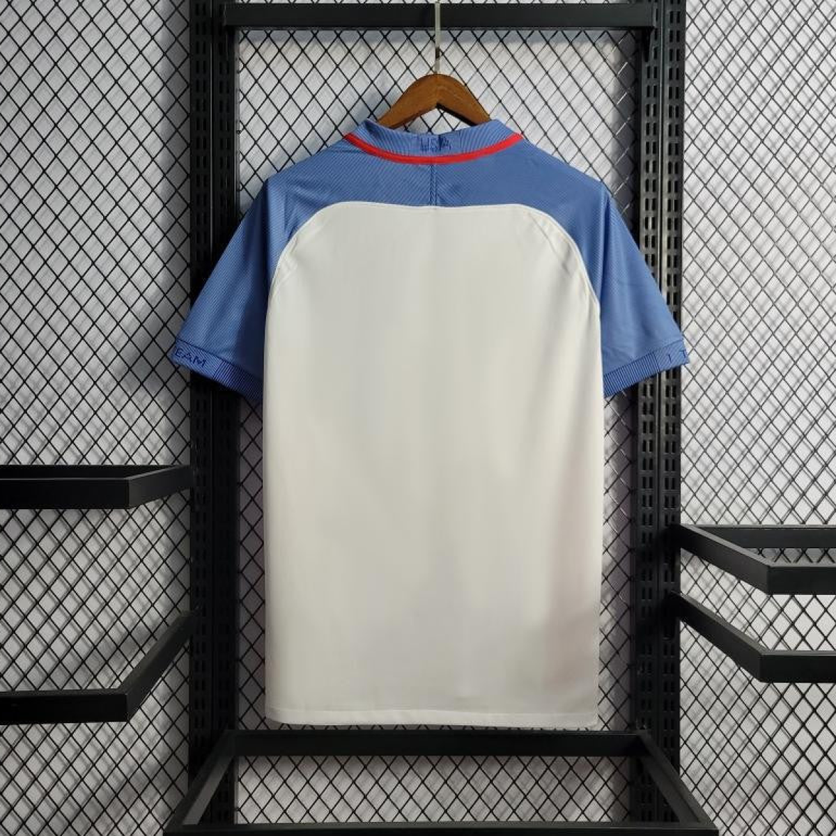 Retro 2019 USA Home Soccer Jersey