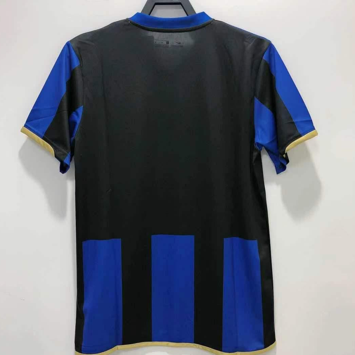 Retro 08/09 Inter Milan Home Champions Version Soccer Jersey