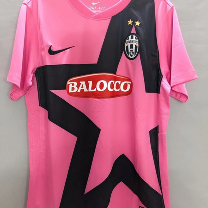 Retro 11/12 Juventus Away Pink Soccer Jersey