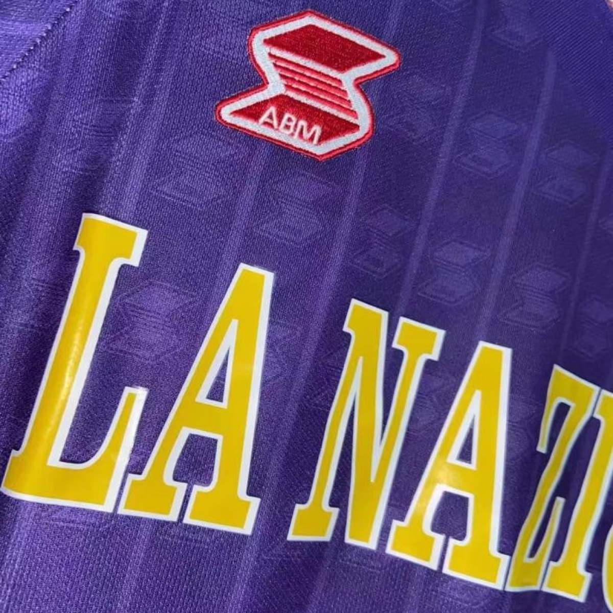 Retro 89/90 Fiorentina Home Soccer Jersey