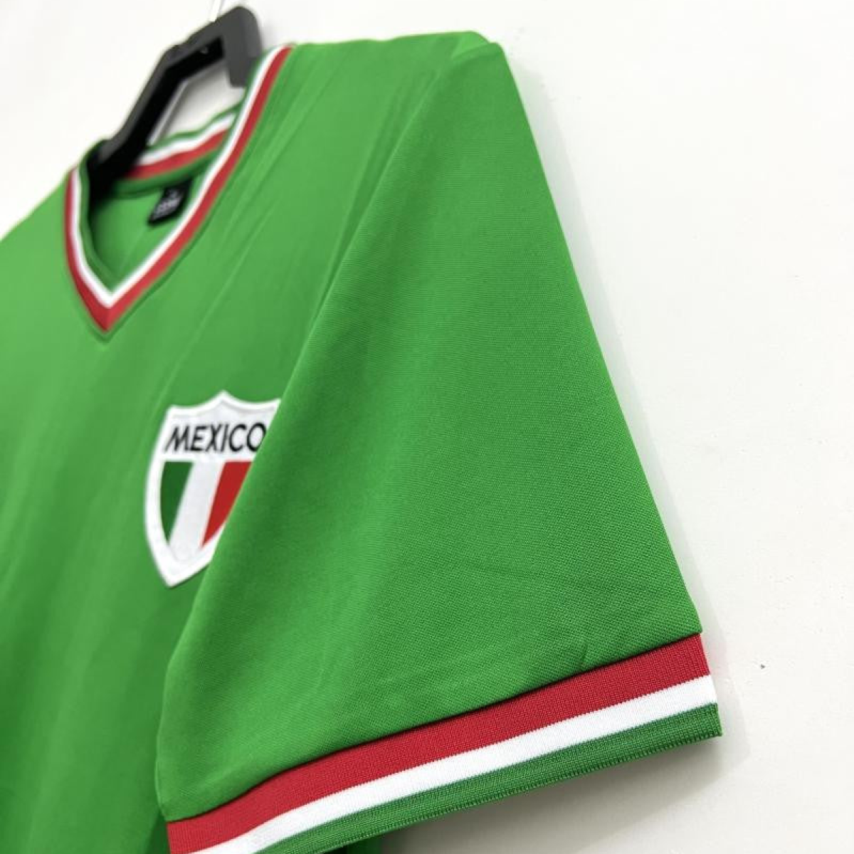 Retro 1970 Mexico Home Soccer Jersey