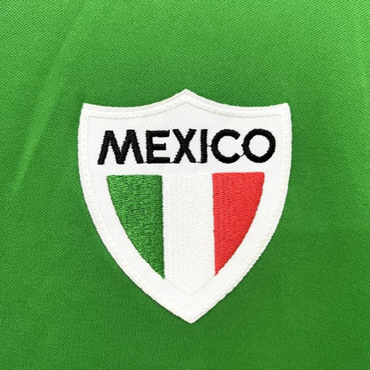 Retro 1970 Mexico Home Soccer Jersey