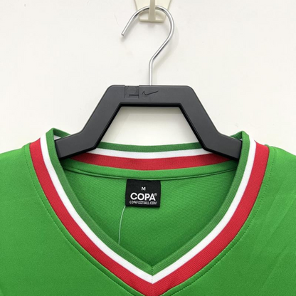 Retro 1970 Mexico Home Soccer Jersey
