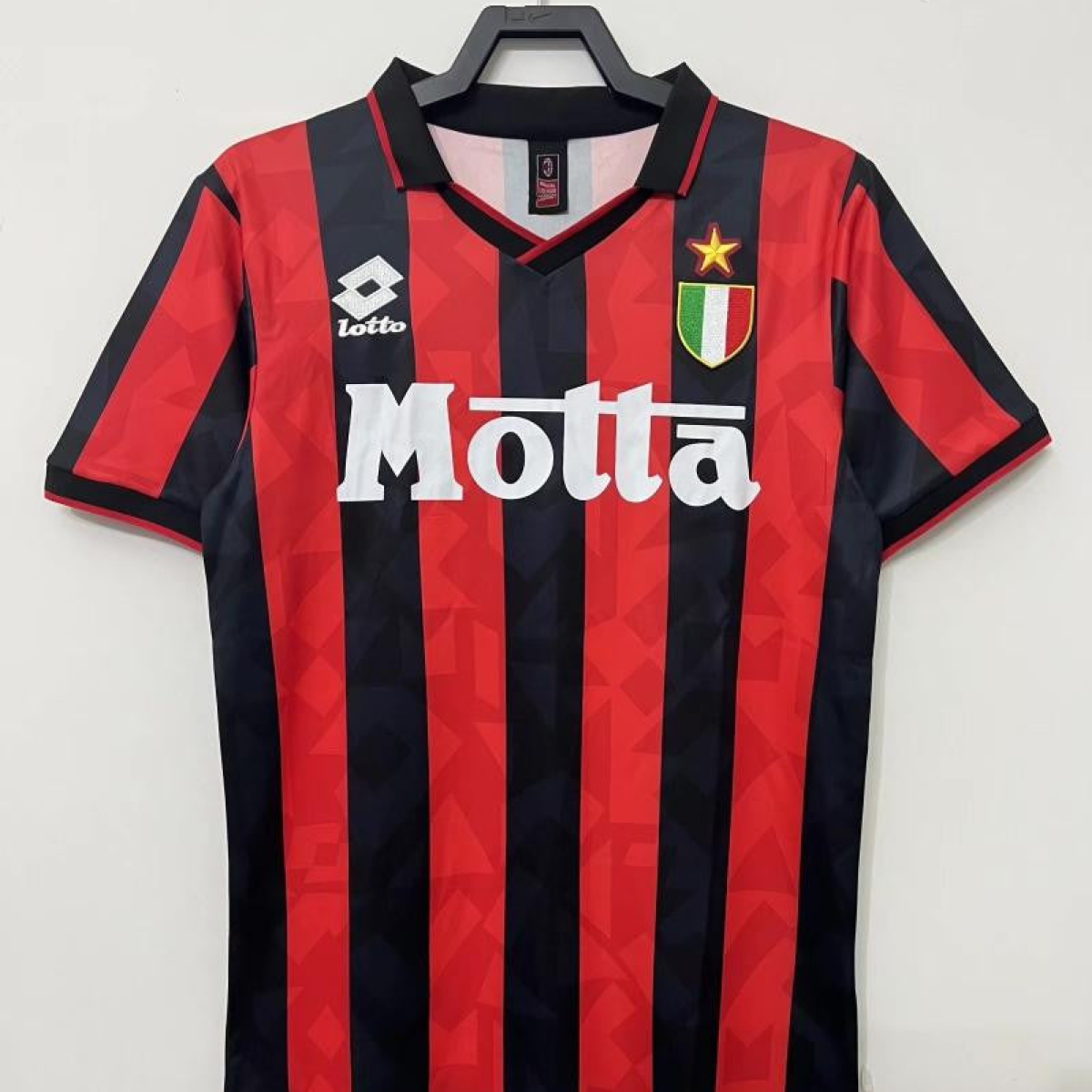 Retro 93/94 AC Milan Home Soccer Jersey