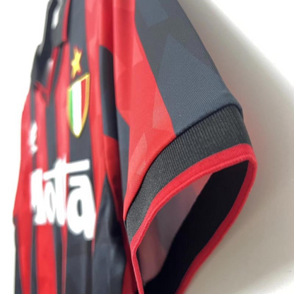 Retro 93/94 AC Milan Home Soccer Jersey