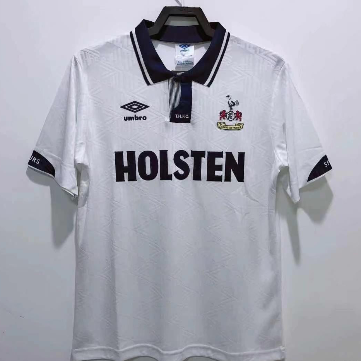 Retro 92/94 Tottenham Hotspur Home Soccer Jersey