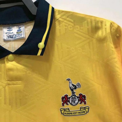 Retro 92/94 Tottenham Hotspur Away Soccer Jersey