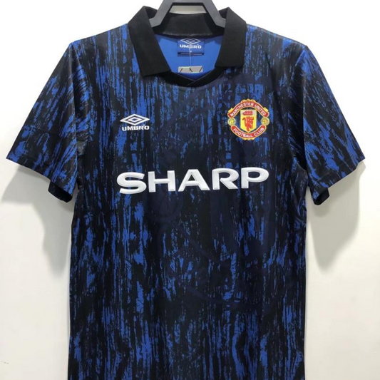 Retro 92/93 Manchester United Away Soccer Jersey