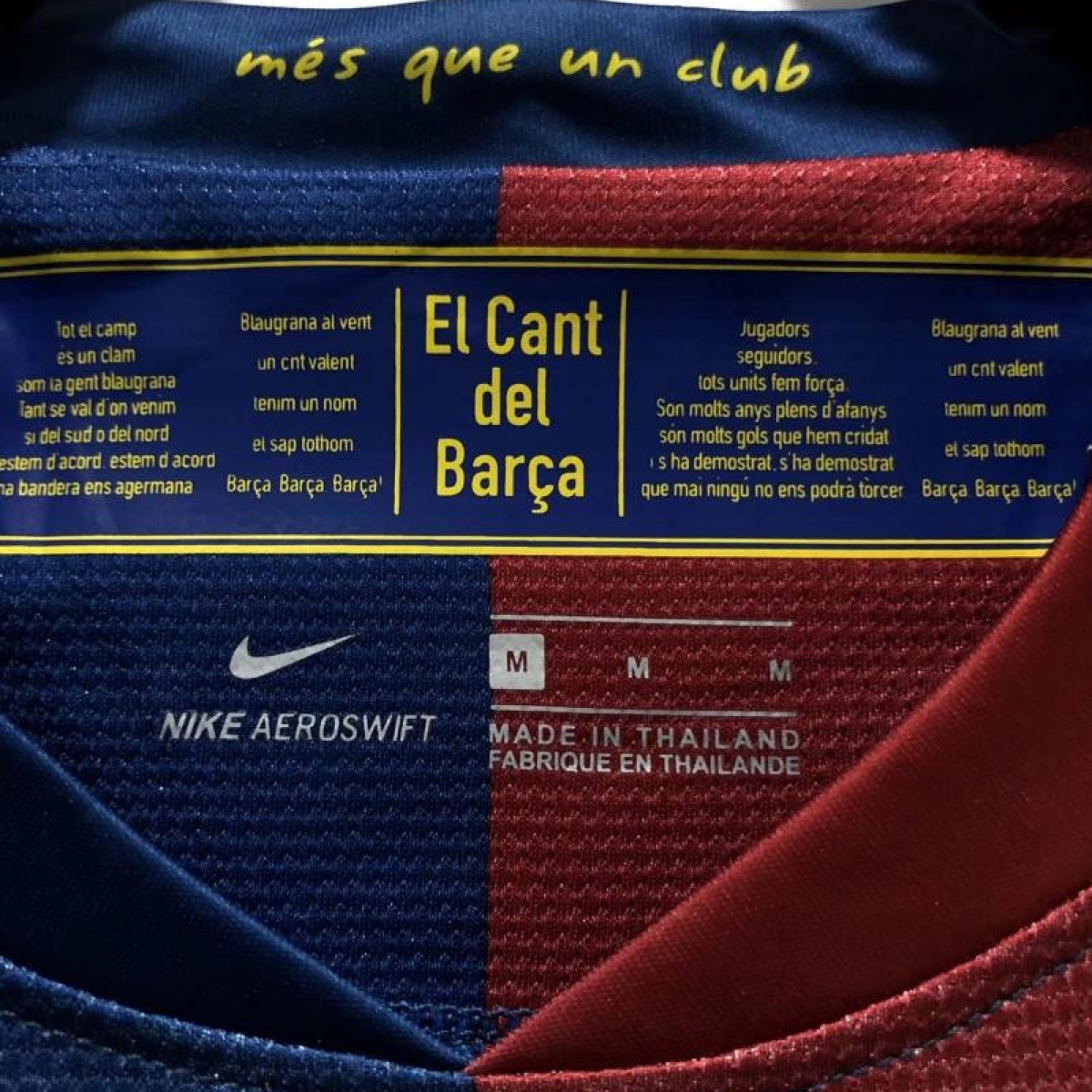 Retro 08/09 Long SLeeve Barcelona Home Champions Version Soccer Jersey