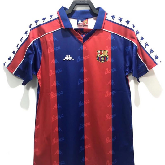 Retro 92/95 Barcelona Home Soccer Jersey