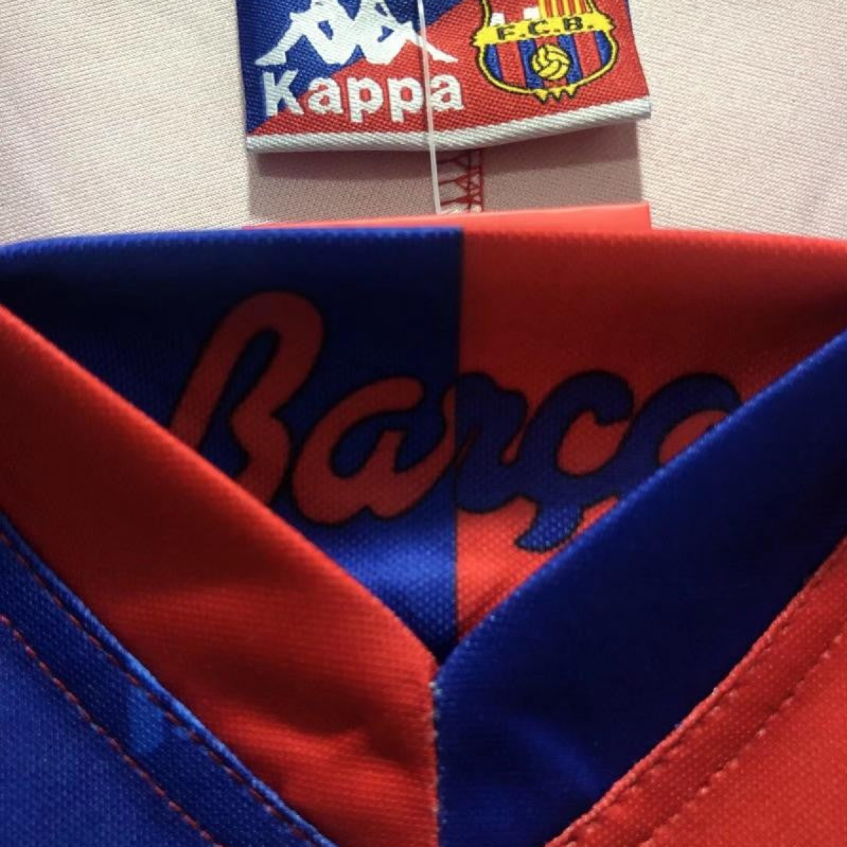Retro 92/95 Barcelona Home Soccer Jersey