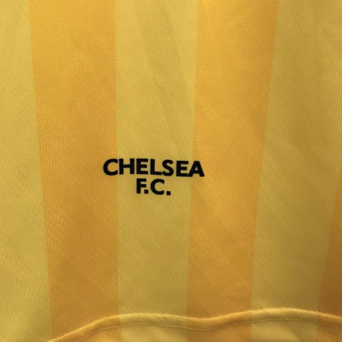 Retro 95/97 Chelsea Away Yellow Soccer Jersey