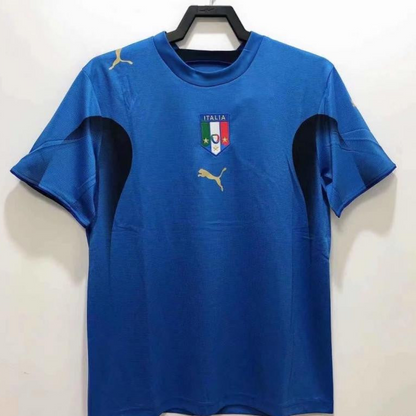 Retro 2006 Italy Home Soccer Jersey