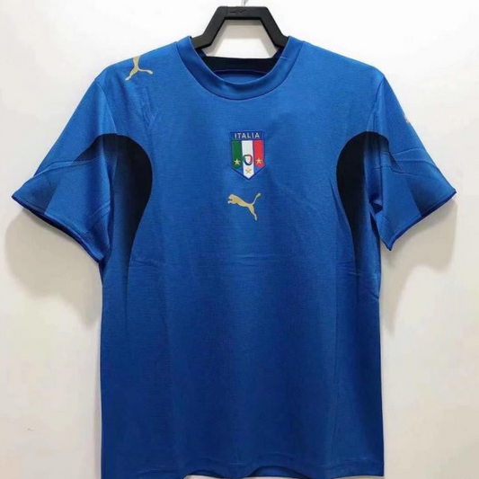 Retro 2006 Italy Home Soccer Jersey