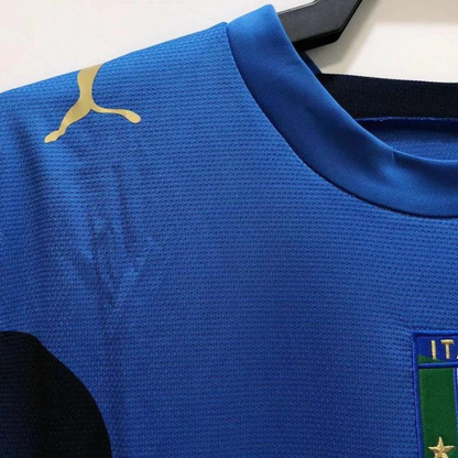 Retro 2006 Italy Home Soccer Jersey