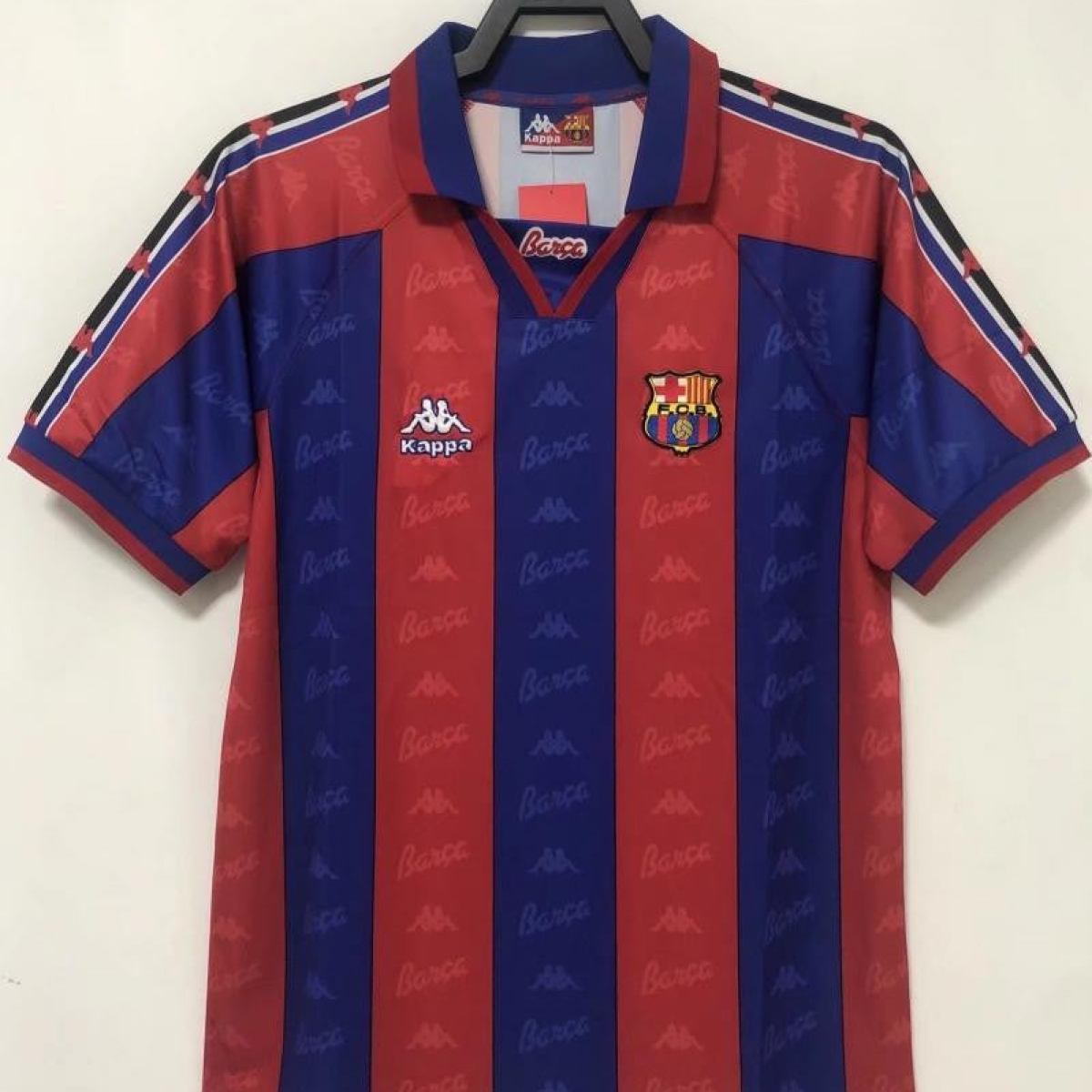 Retro 96/97 Barcelona Home Soccer Jersey