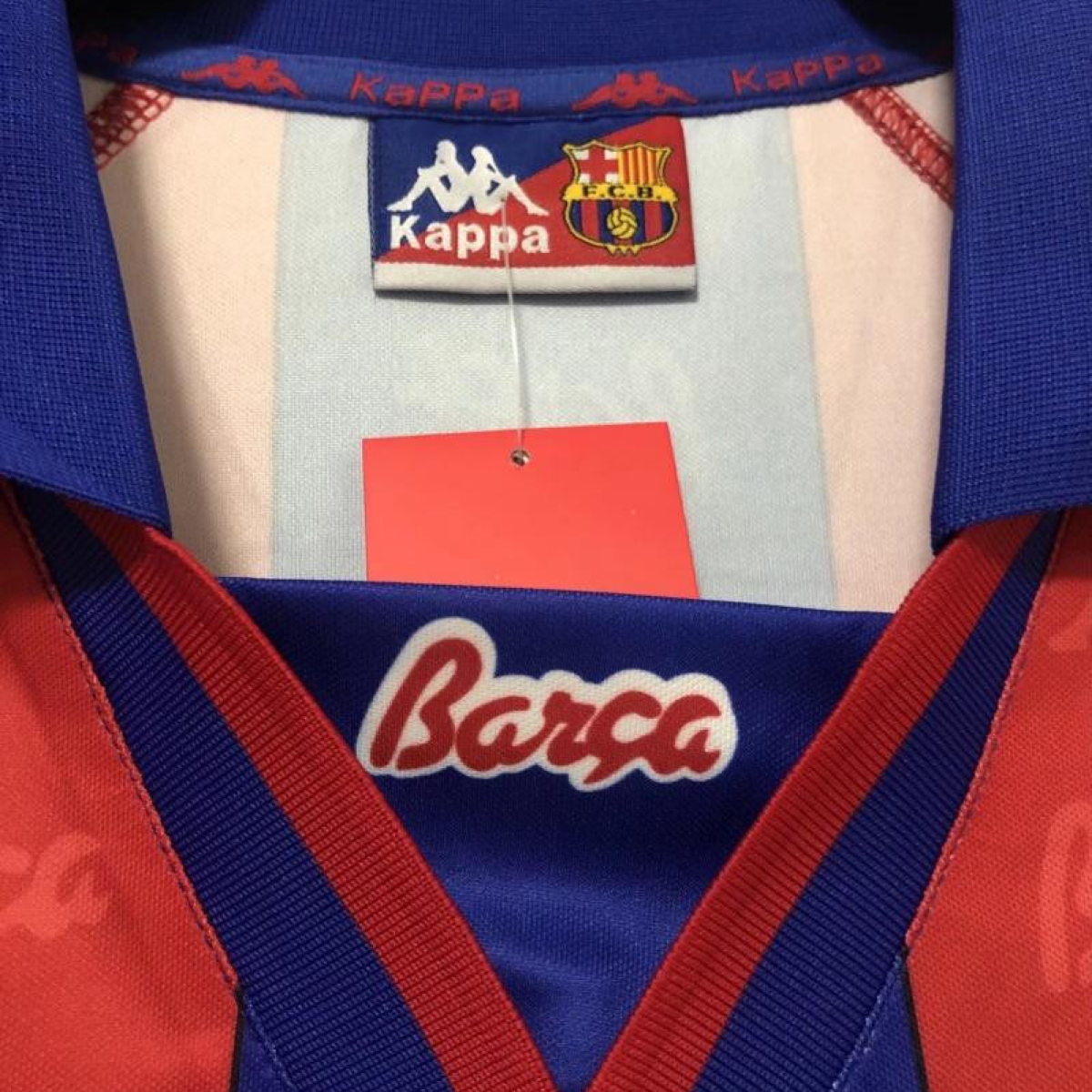 Retro 96/97 Barcelona Home Soccer Jersey
