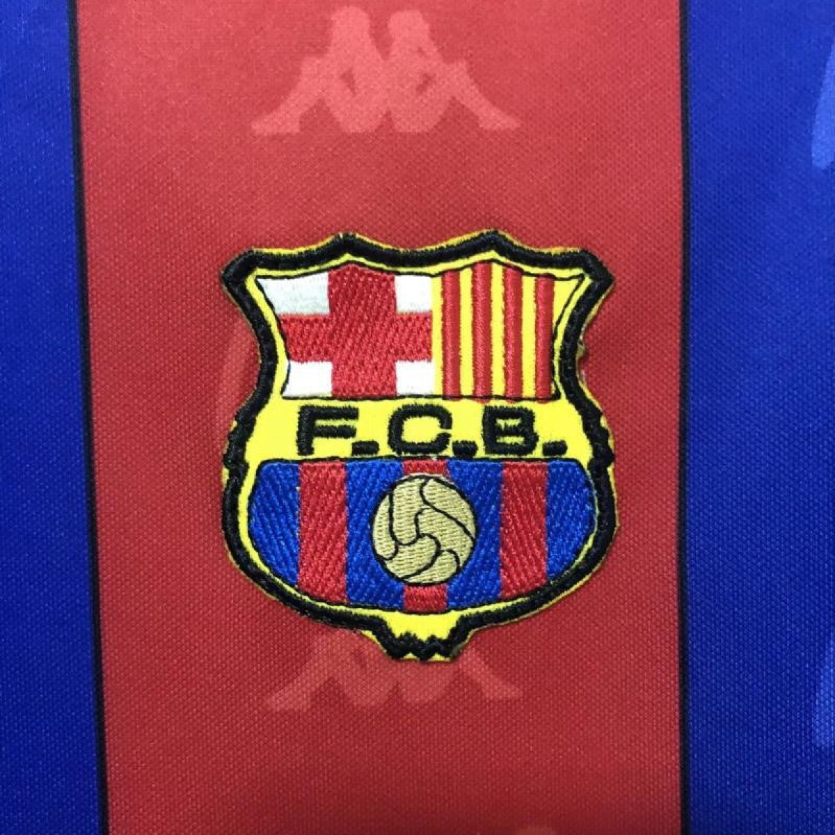 Retro 96/97 Barcelona Home Soccer Jersey