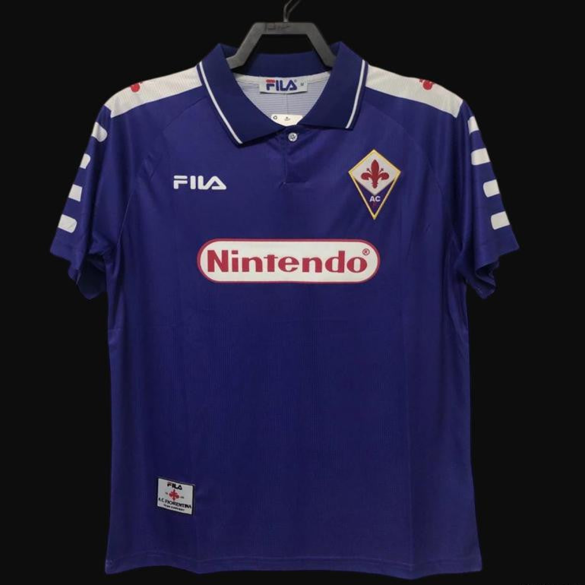 Retro 98/99 Fiorentina Home Soccer Jersey