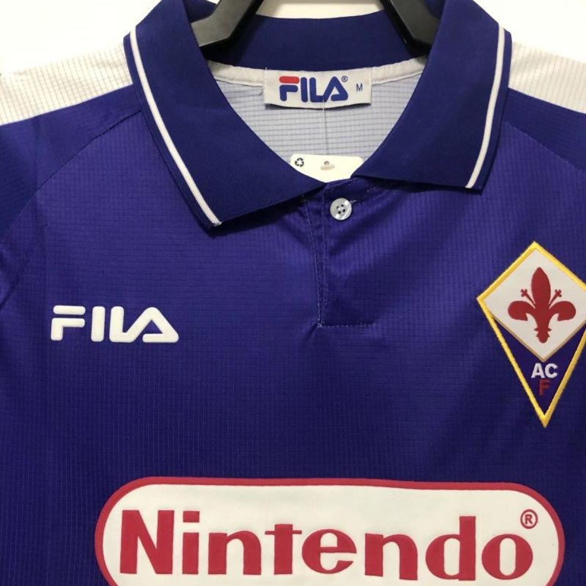Retro 98/99 Fiorentina Home Soccer Jersey