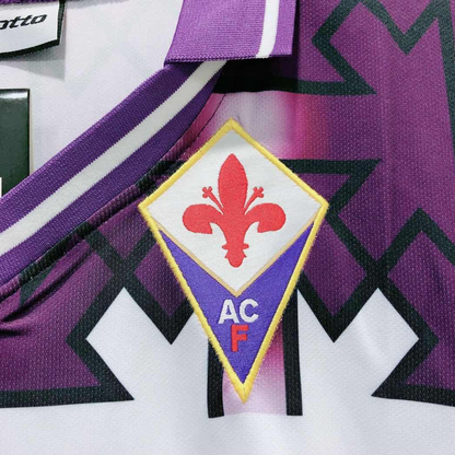 Retro 92/93 Fiorentina  Away Soccer Jersey