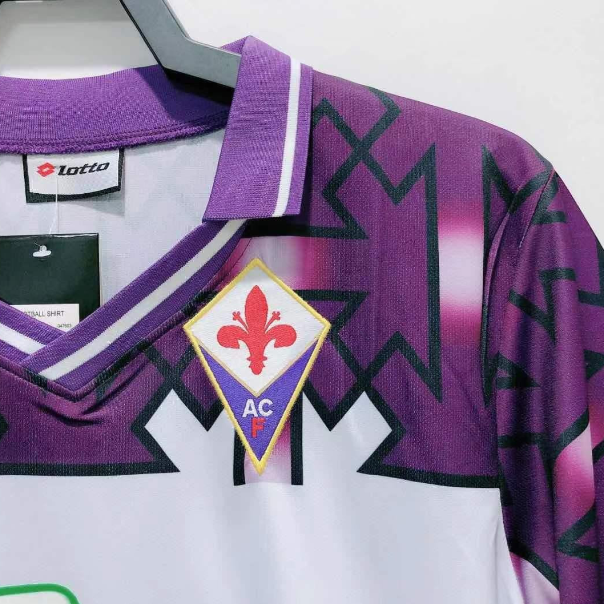 Retro 92/93 Fiorentina  Away Soccer Jersey