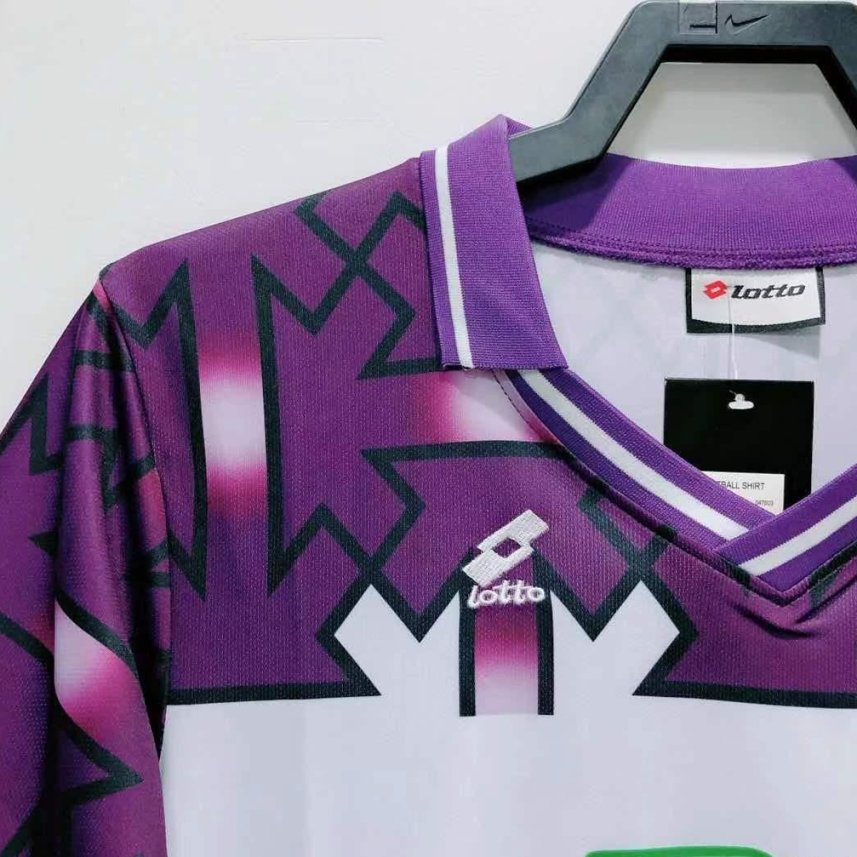 Retro 92/93 Fiorentina  Away Soccer Jersey