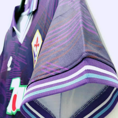 Retro 92/93 Fiorentina Home Soccer Jersey