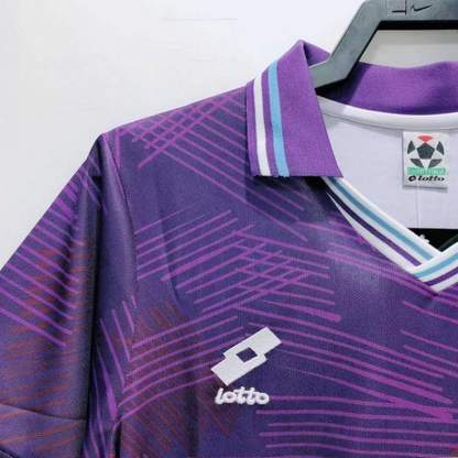 Retro 92/93 Fiorentina Home Soccer Jersey
