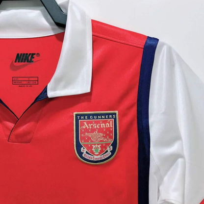 Retro 98/99 Arsenal Home Soccer Jersey