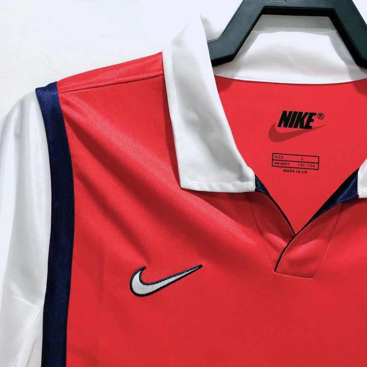 Retro 98/99 Arsenal Home Soccer Jersey