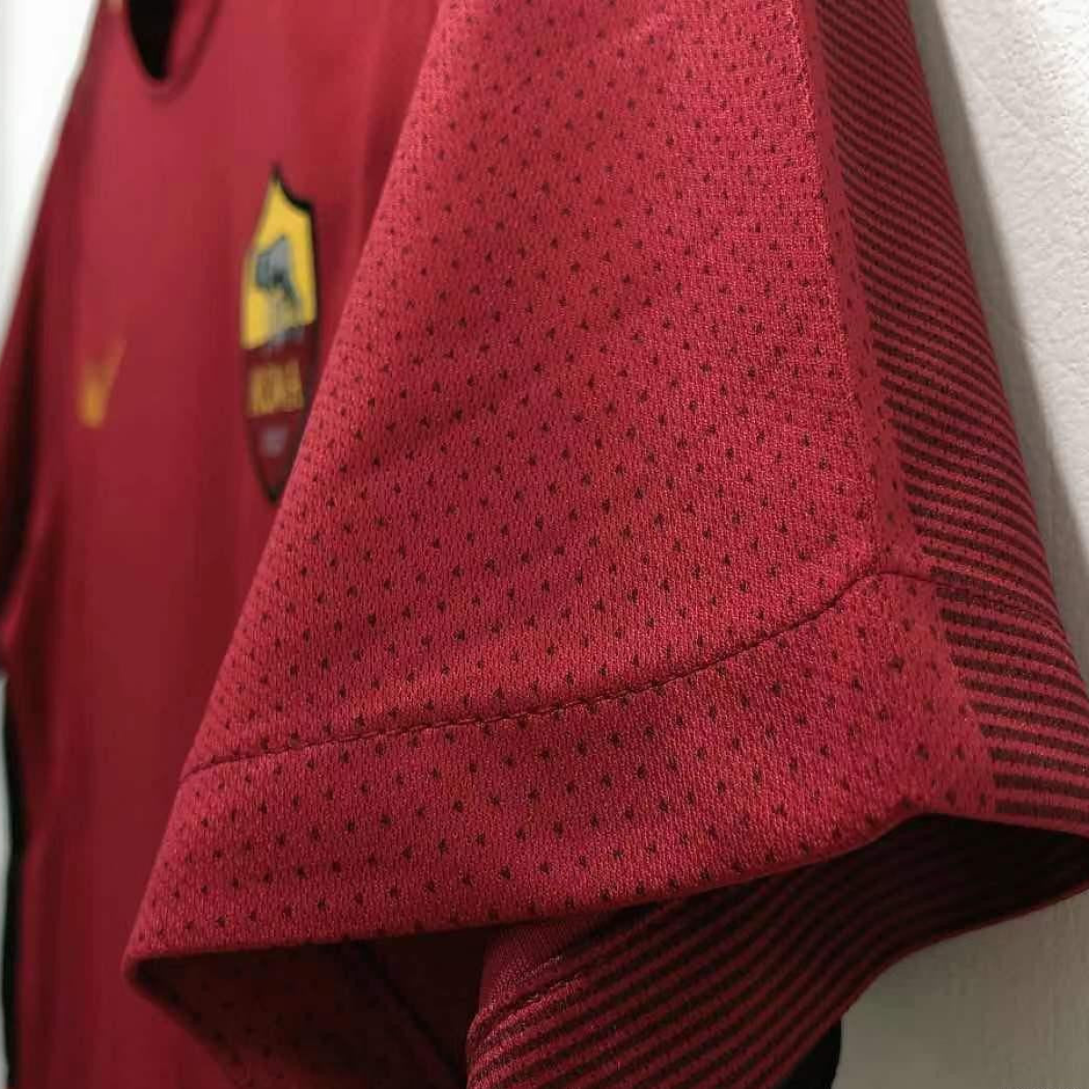Retro 17/18 Roma Home Soccer Jersey