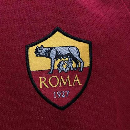 Retro 17/18 Roma Home Soccer Jersey
