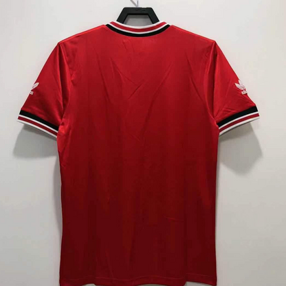 Retro 84/85 Manchester United Home Soccer Jersey