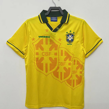 Retro 1994 Brazil home Soccer Jersey