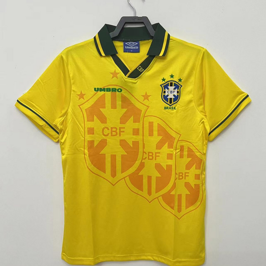 Retro 1994 Brazil home Soccer Jersey